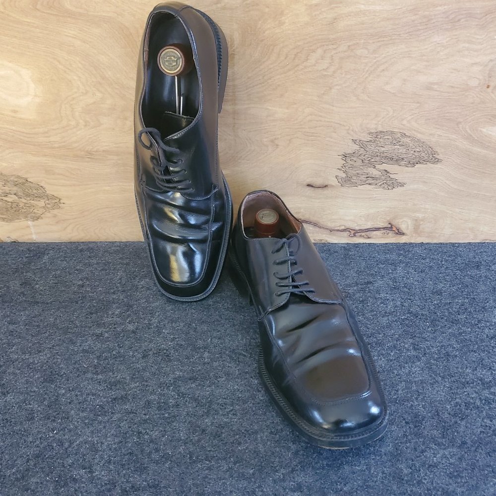 Banana Republic Black Leather Oxfords/ Size 12